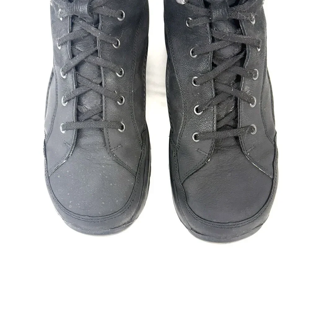 Finn Comfort Mens UK8 / US9 Boots Whistler Casual Lace-Up Ankle Outdoor Leather